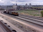 UP 1689 + 589 pass the Yard